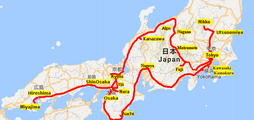 Barevný podzim JAPAN 2021